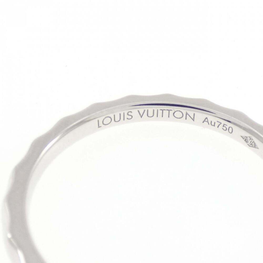 LOUIS VUITTON Silver Monogram Ring - Picture 3 of 4